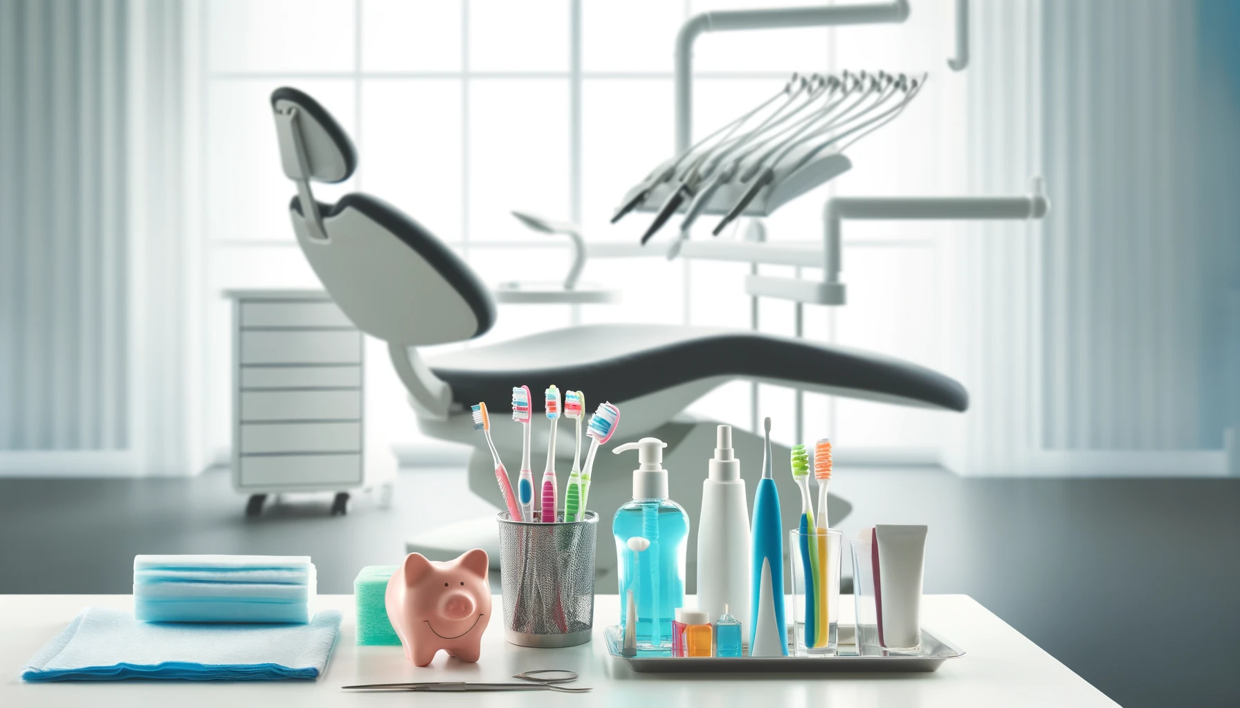 Tips for å vedlikeholde tannregulering og god munnhygiene vist i et moderne tannlegekontor usynlig regulering helfo refusjon