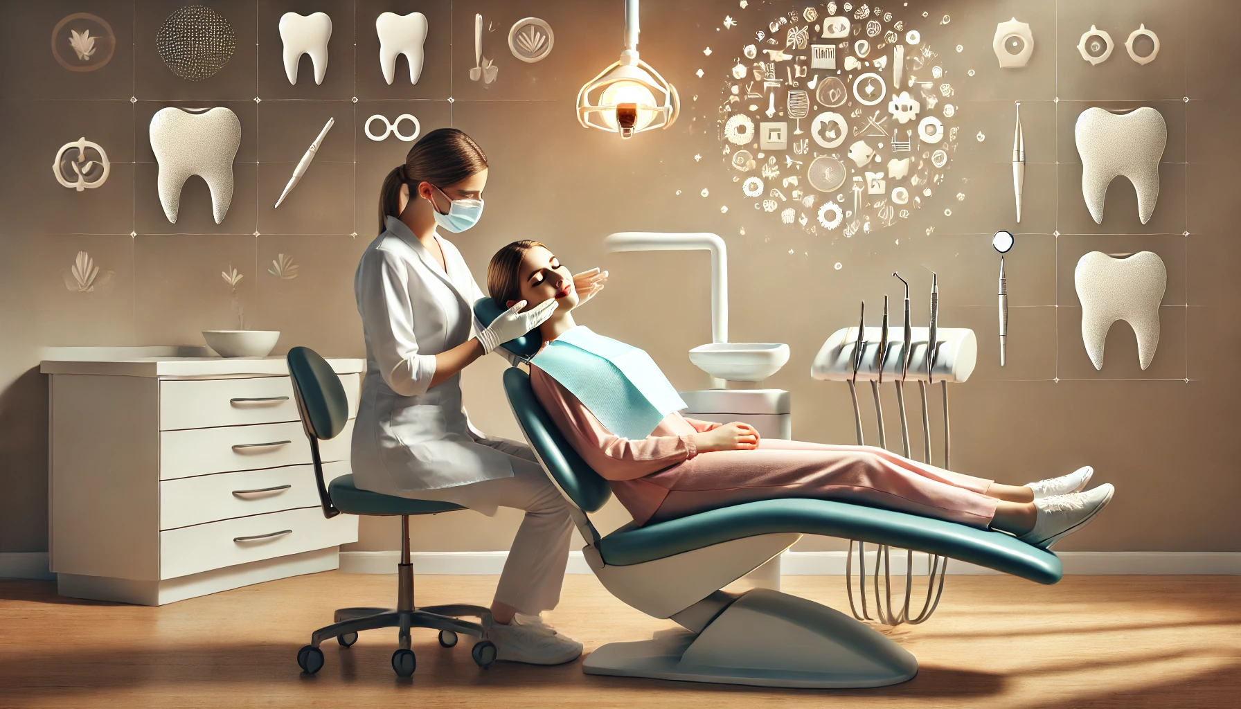 A calming dental environment where a relaxed patient receives sedation, highlighting its effectiveness for anxious individuals.